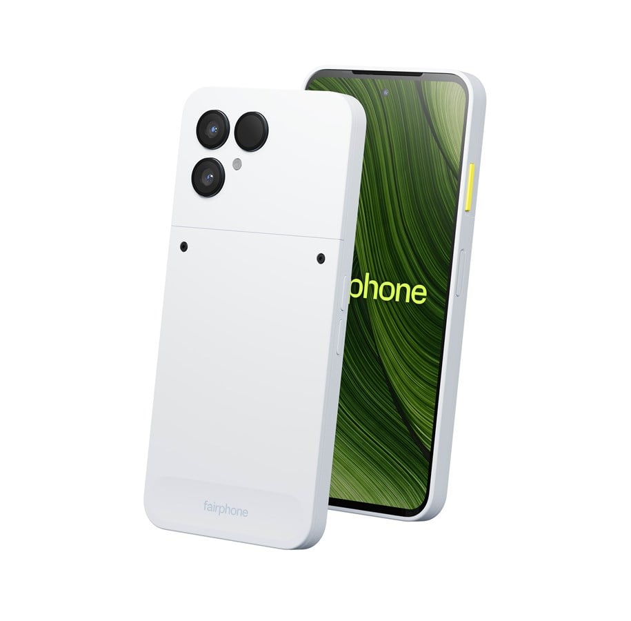 Handys & Smartphones - Fairphone (Gen. 6) 256GB/8GB - Cloud White - F6FPHN-2WH-EU1