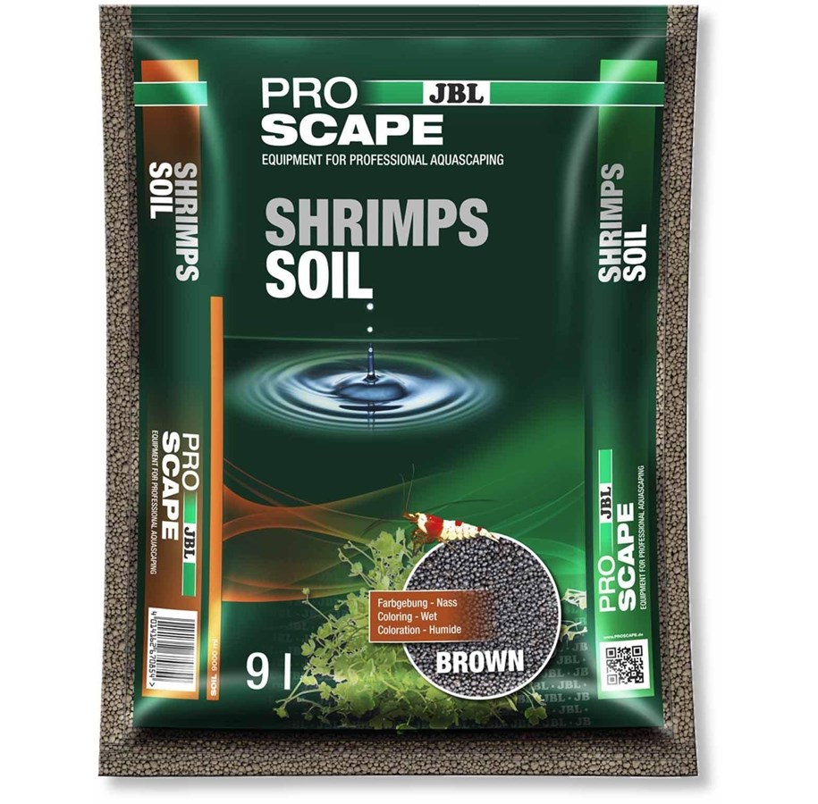 Fische - JBL Aqua ProScape Shrimps Soil - Brown - 9 L - 133.2032