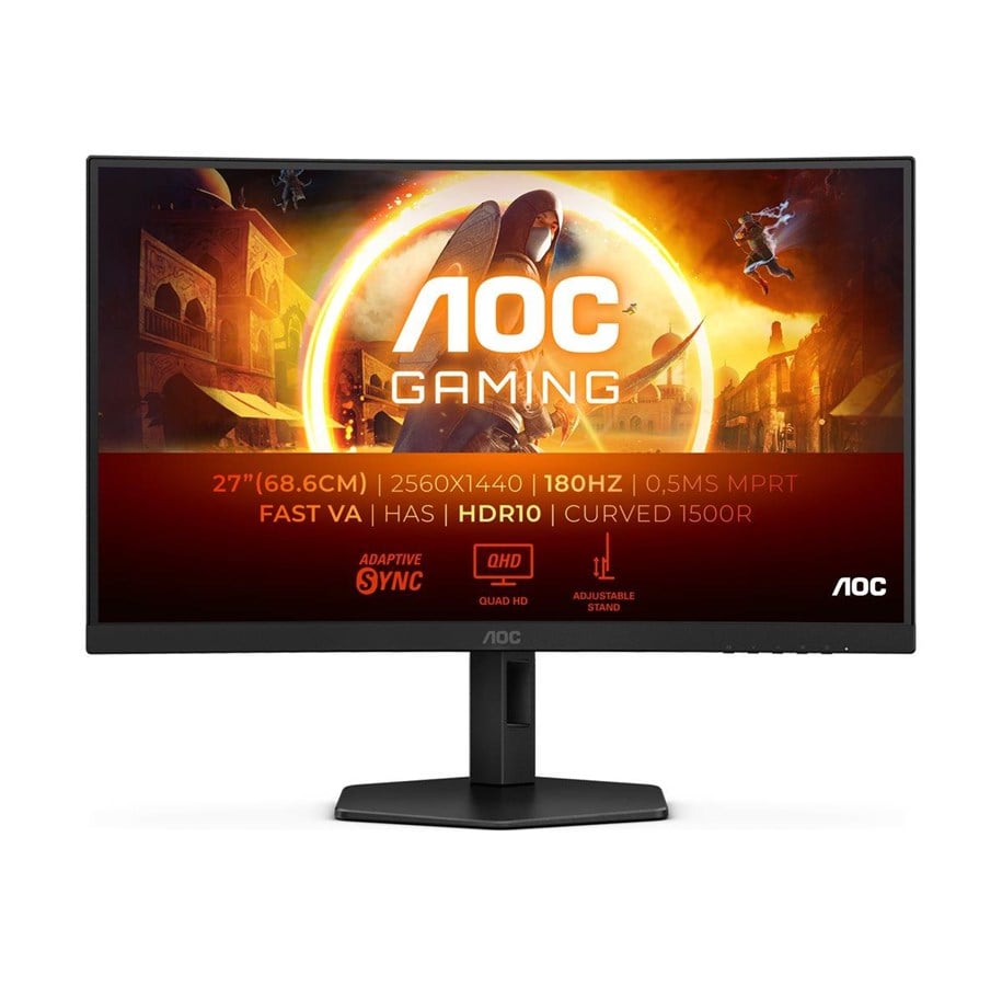 Monitor - 27" AOC G4 Series CQ27G4X - 2560x1440 (QHD) - 180Hz - VA - CQ27G4X