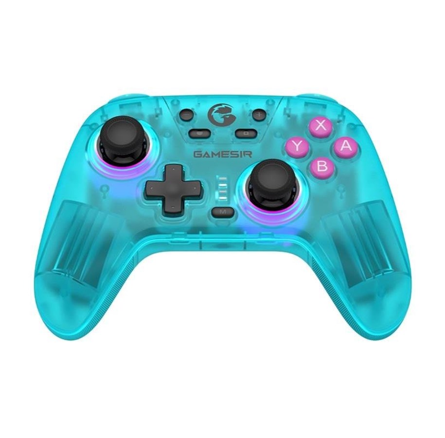 Gaming Zubehör - GameSir T4n Nova Wireless Controller – Turquoise - Wireless Controller - t4n neon teal