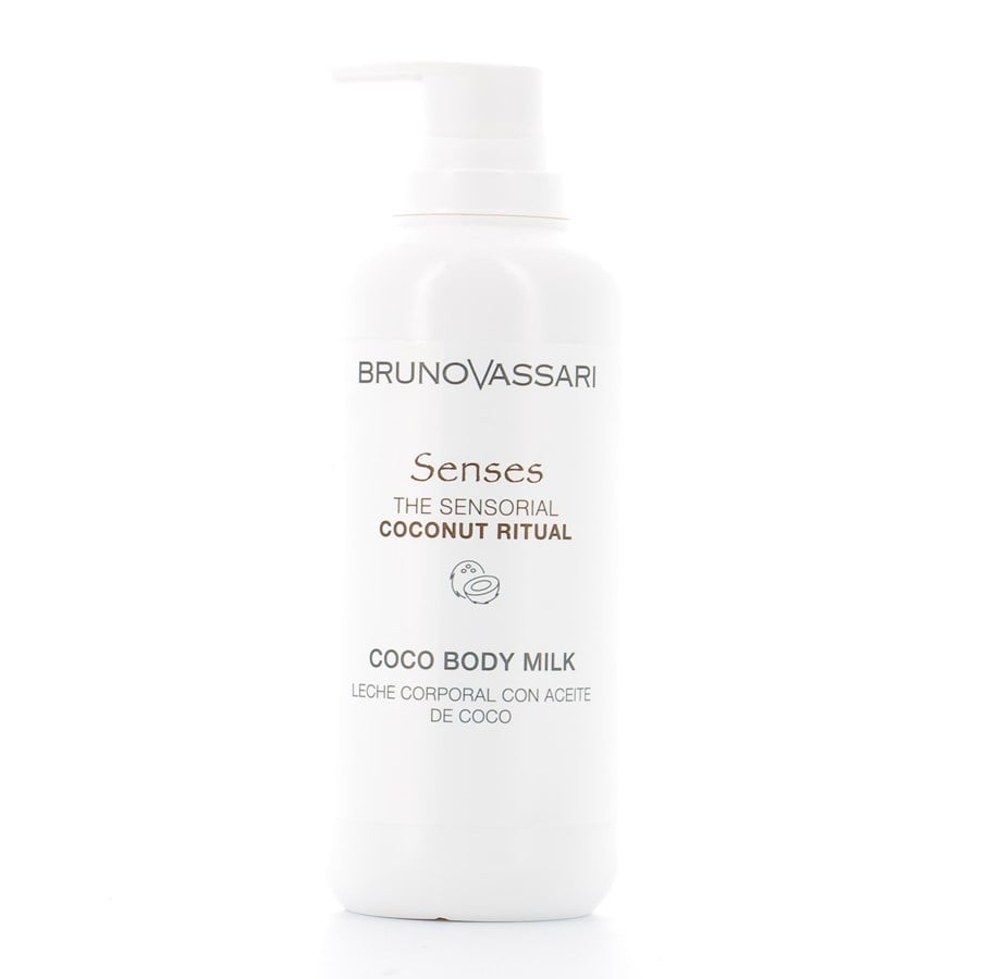Körperpflege - Bruno Vassari Senses Coconut Oil Hydrating Body Milk Morning & Evening 400 ml - 8432666003644