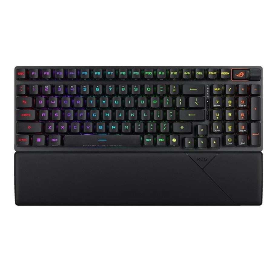 Tastaturen - ASUS ROG Strix Scope II RX - Gaming Tastatur - 96% - Deutsch - Schwarz - 90MP03S0-BKDA20
