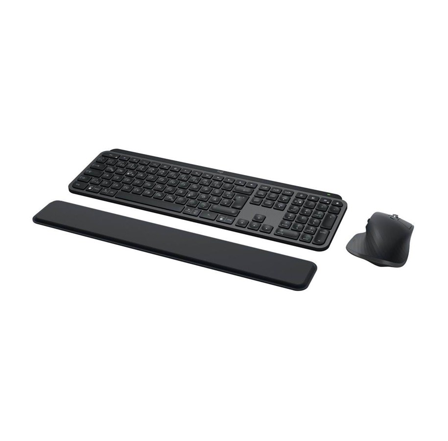 Tastaturen - Logitech MX Keys Combo for Business - Tastatur & Maus Set - Spanisch - Schwarz - 920-010930