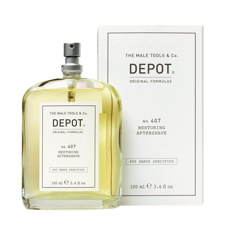 Gesichtspflege - Depot 400 Shave Specifics No. 407 Pro-Vitamin B5 Restoring & Refreshing After-Shave Lotion 100 ml - 8032274061267