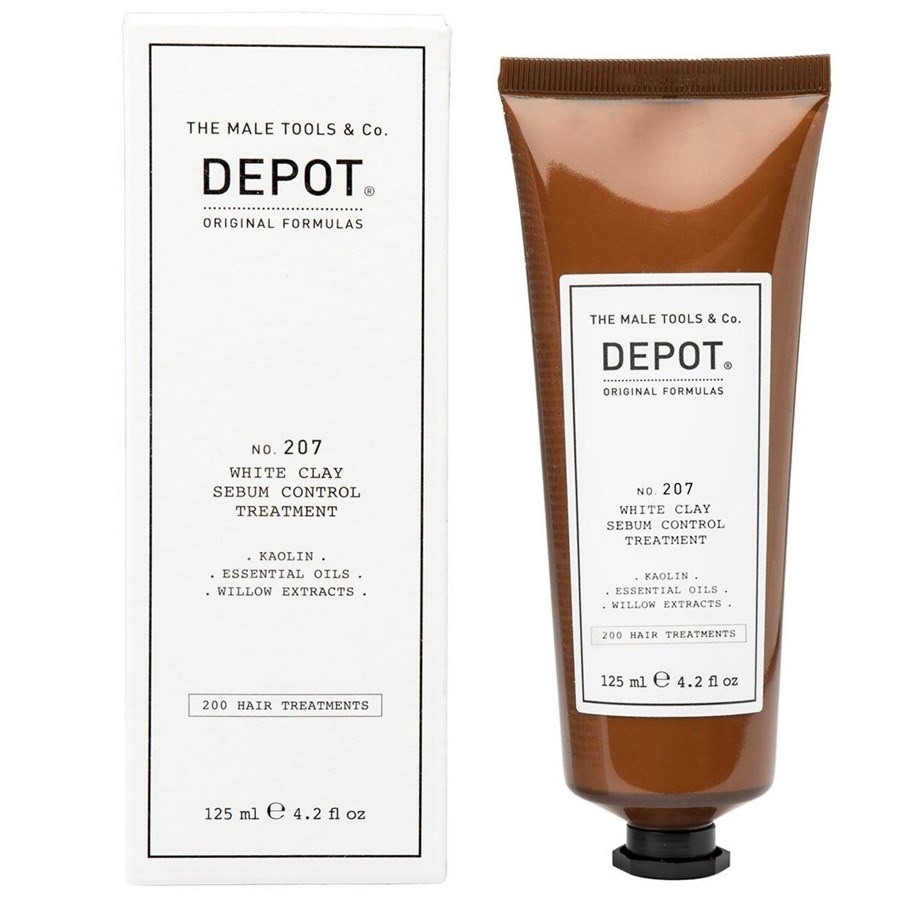 Haircare - Depot No. 207 Kaolin Scalp Treatment Cream Mask 125ml. - 8032274086963