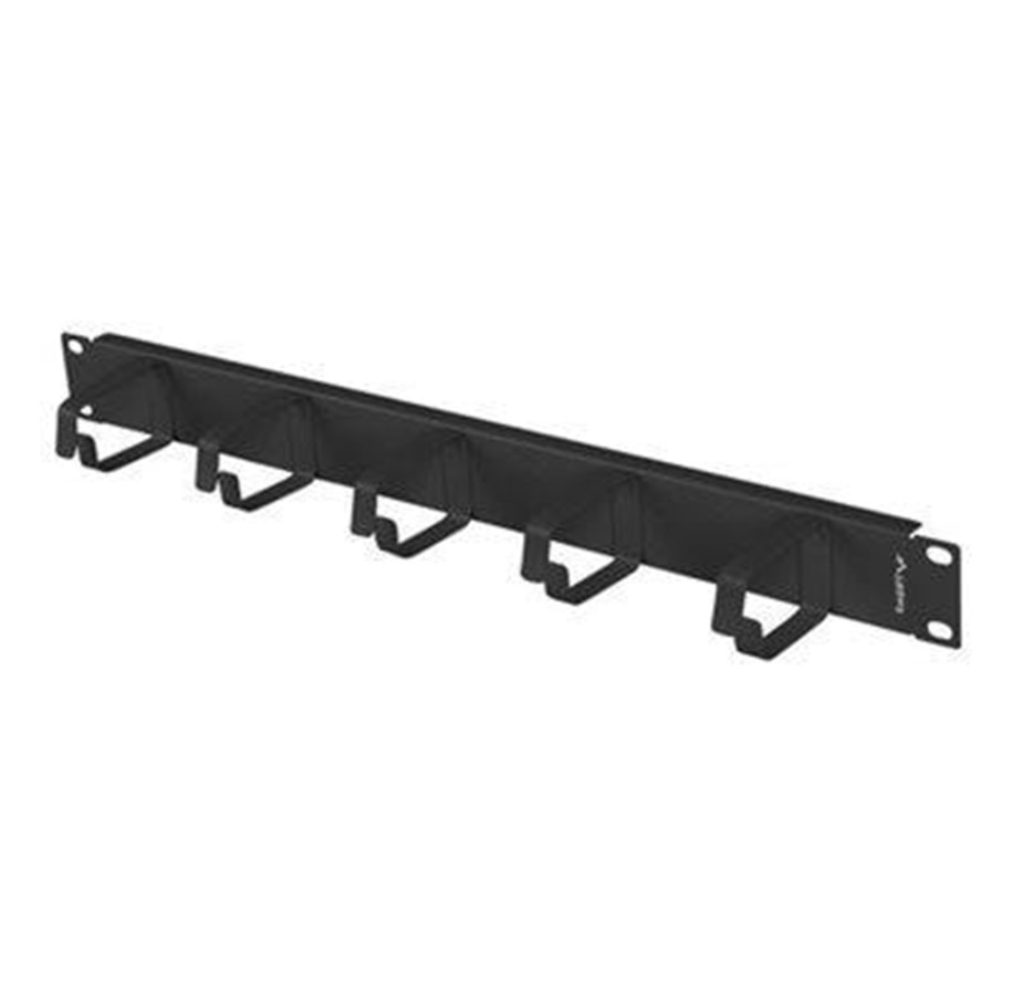 Rack-Gehäuse - Lanberg AK-1701-B - 1U - Cable Management Panel - AK-1701-B
