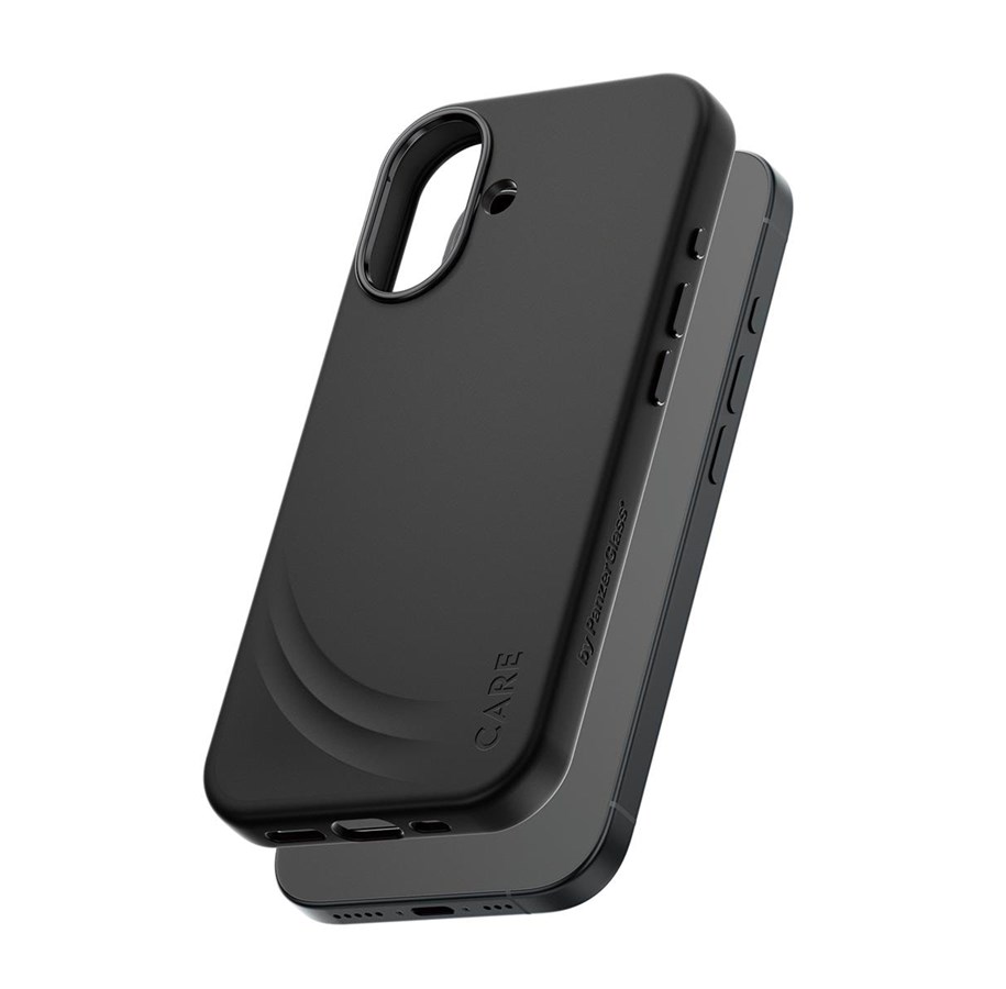 Handys - Cover & Cases - CARE by PanzerGlass Feature FLOW Case Black w. MagSafe iPhone 17 - CR24695