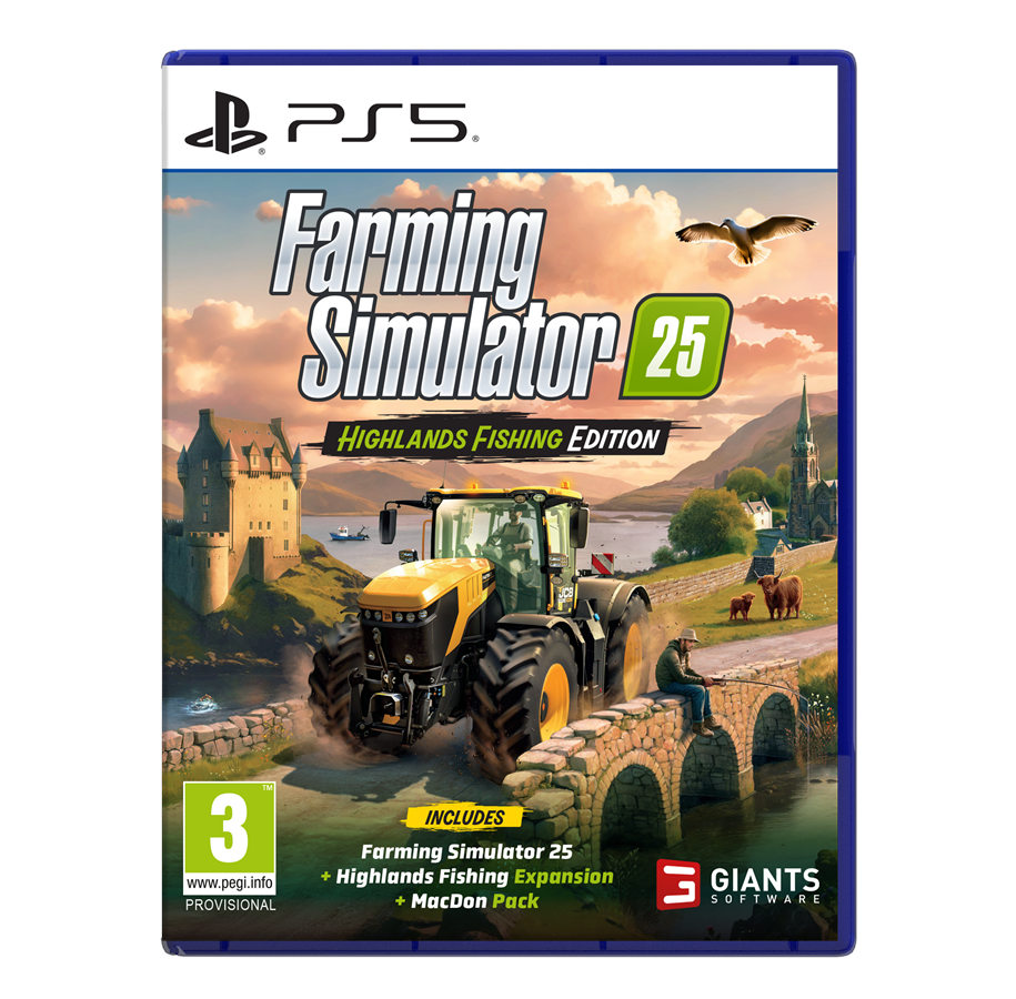 Spiele - Farming Simulator 25 (Highlands Fishing Edition) - Sony PlayStation 5 - Simulator - PEGI 3 - 4064635550640