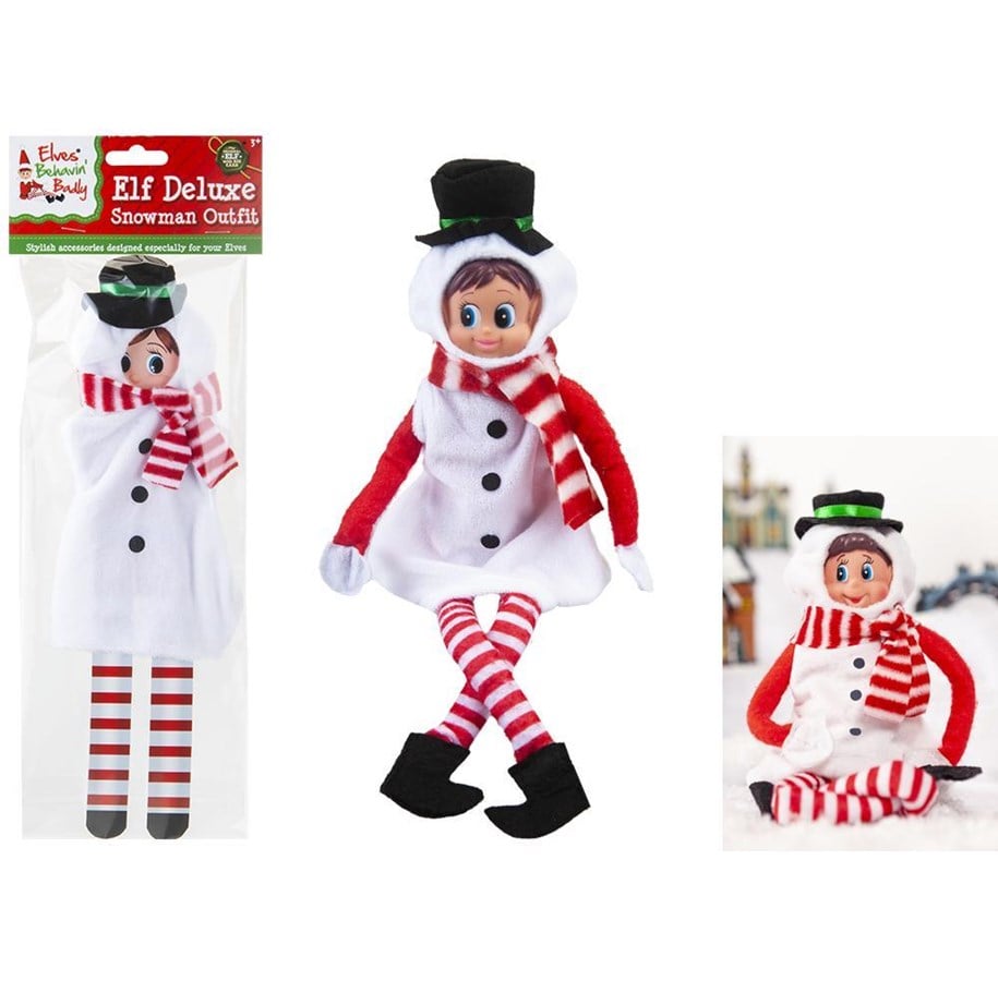 Kreativ-Spiele - Elves Behavin' Badley Elf Snowman Outfit - 600205
