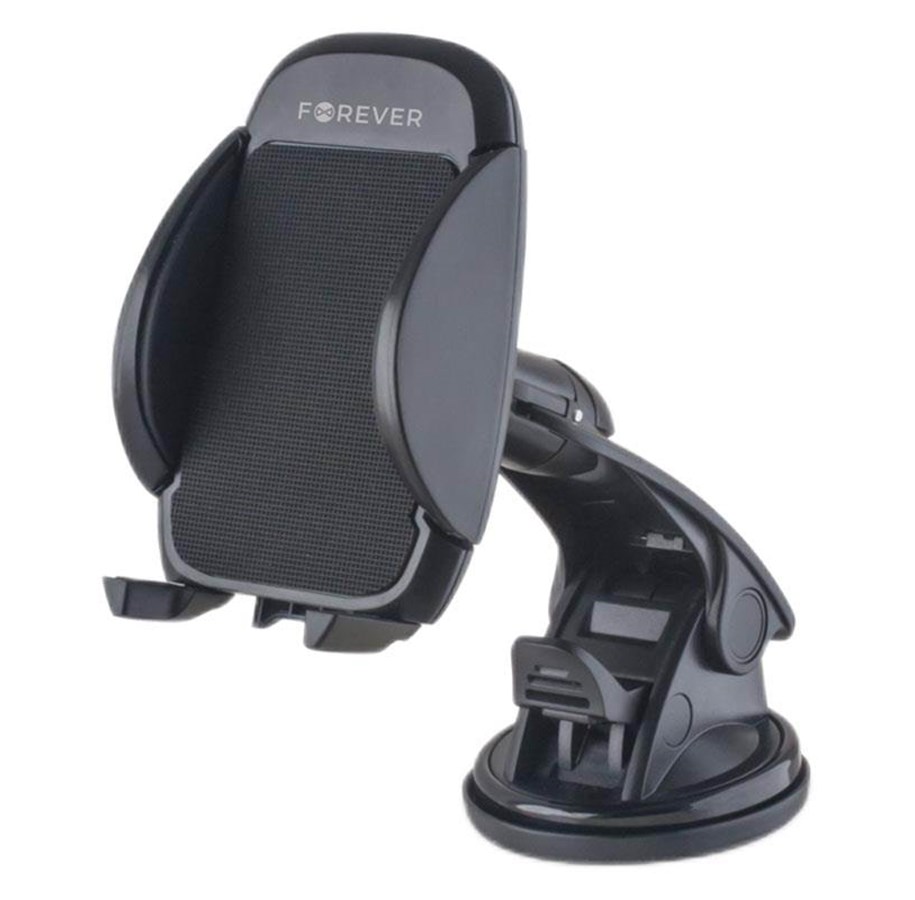 Handys - Anderes Zubehör - Forever Multi-compatible Car Mobile Holder Black - T_0012407
