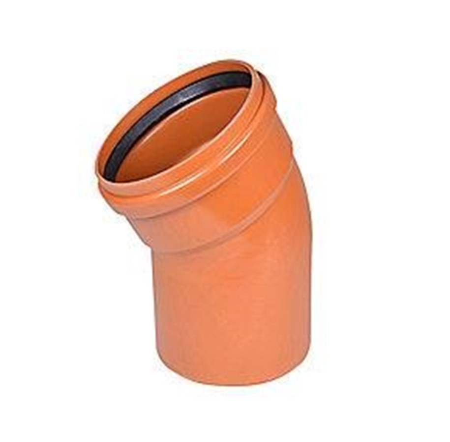 Entwässerungsprodukte - Wavin PVC bend 30° 400mm - 550526