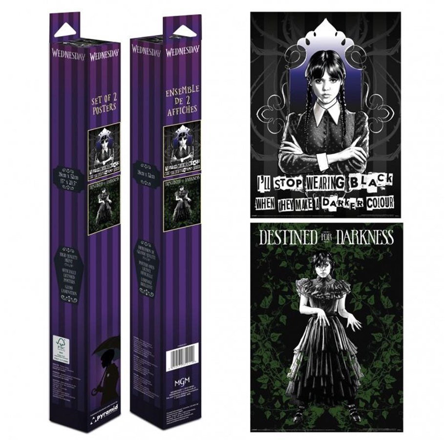 Merchandise - Pyramid - Wednesday - Plakat - PPB35411