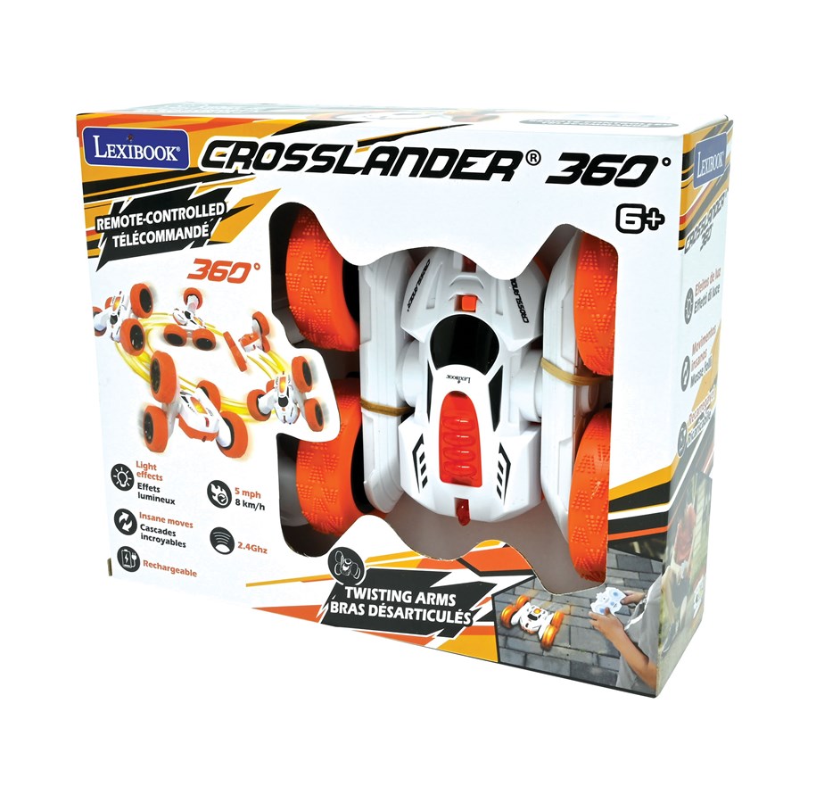 Ferngesteuert - Crosslander RC Stunt Car with lights - 20317
