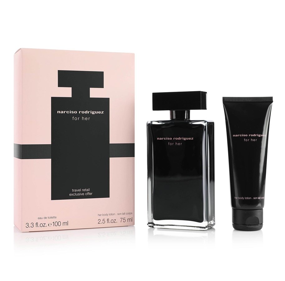 Geschenkbox - Narciso Rodriguez For Her 175ml.-Gavesæt. - 3423478559752
