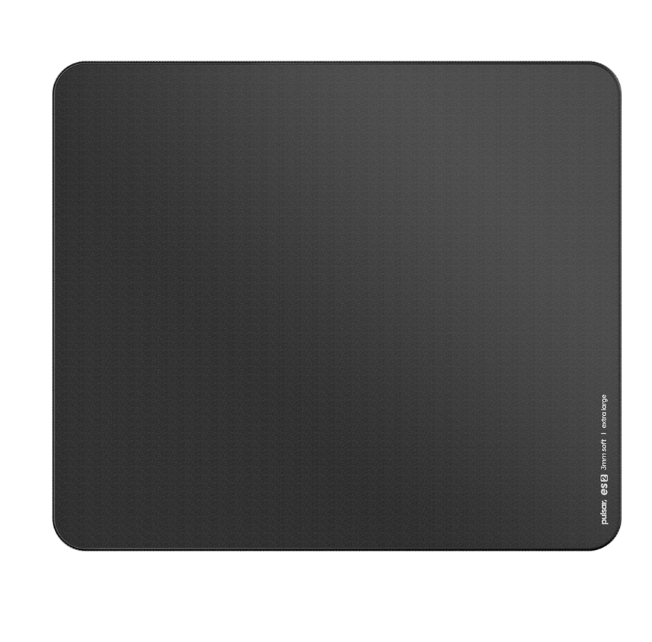 Mauspads & Zubehör - Pulsar ES2 (Medium Speed) eSports Mauspad 3mm - XL - Schwarz - PES23XLB