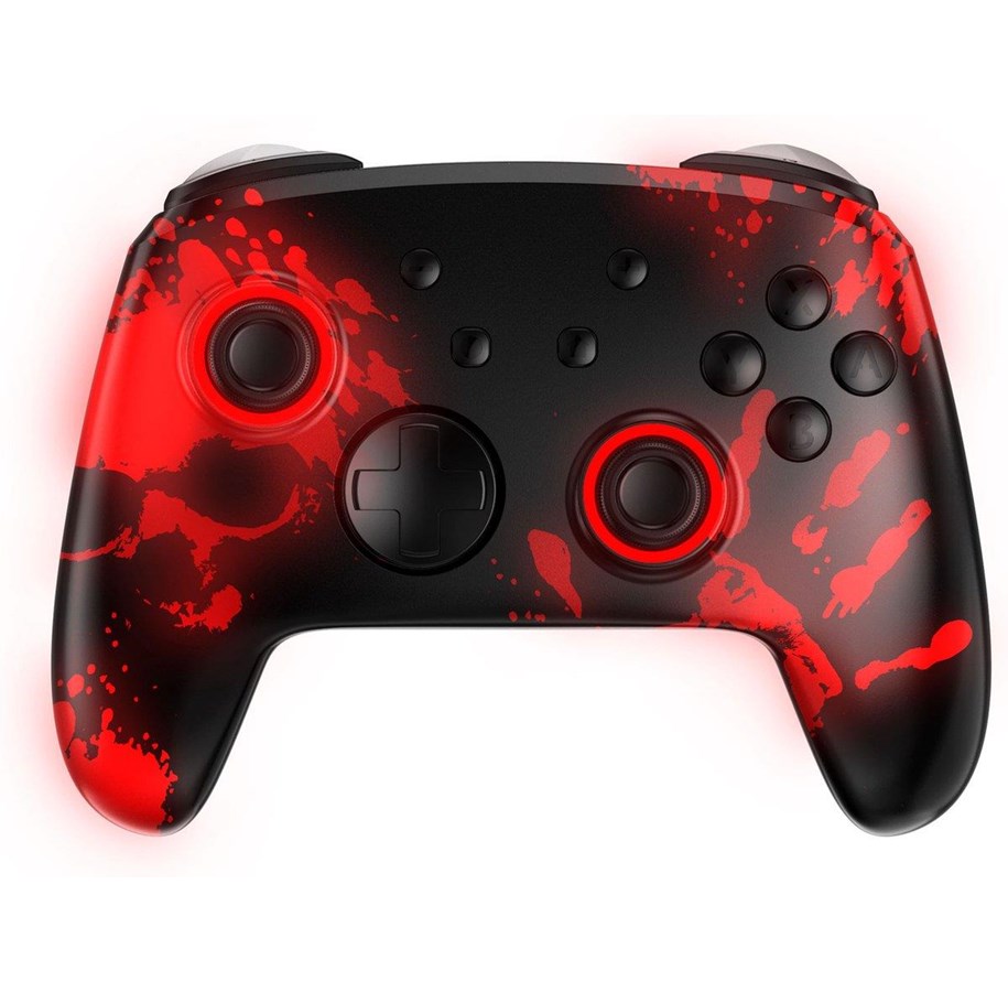 Gaming Zubehör - Freaks And Geeks RGB Wireless Controller for Switch/PC - You died - Wireless Controller - Nintendo Switch - 299335