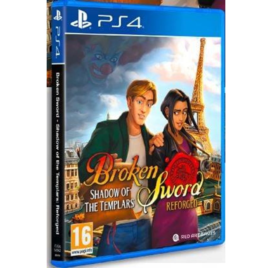 Spiele - Broken Sword - Shadow of the Templars: Reforged - Sony PlayStation 4 - Abenteuer - PEGI 16 - 3760328374791