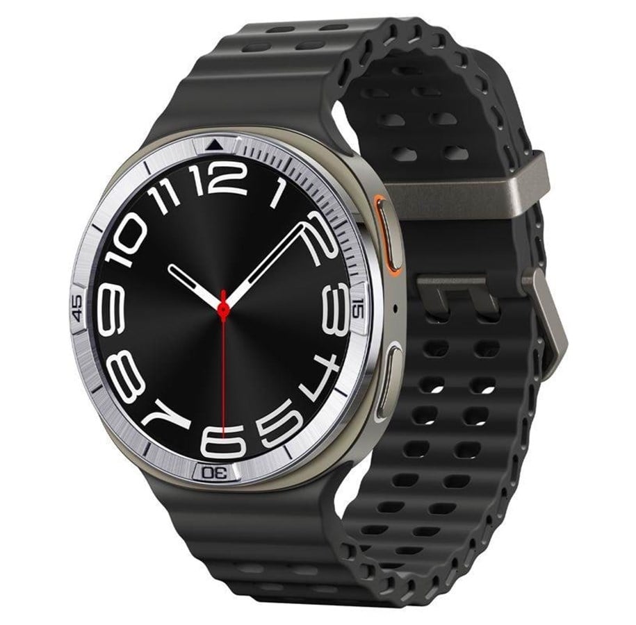 Smartwatch - Accessories - Spigen Bezel Tune (Pilot) - silver - Samsung Galaxy Watch 8 (44mm) - ACS10009