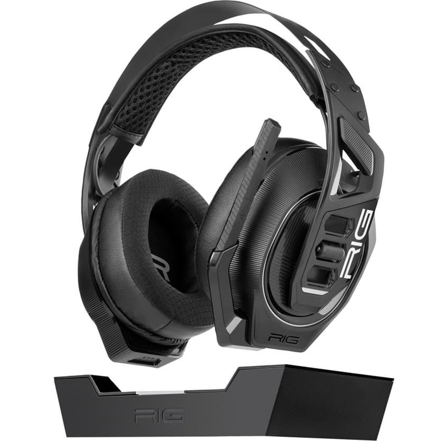 Gaming Zubehör - NACON Rig Wireless Headset 900 Max HS - Black - Wireless Headset - Sony PlayStation 5 - PL025385