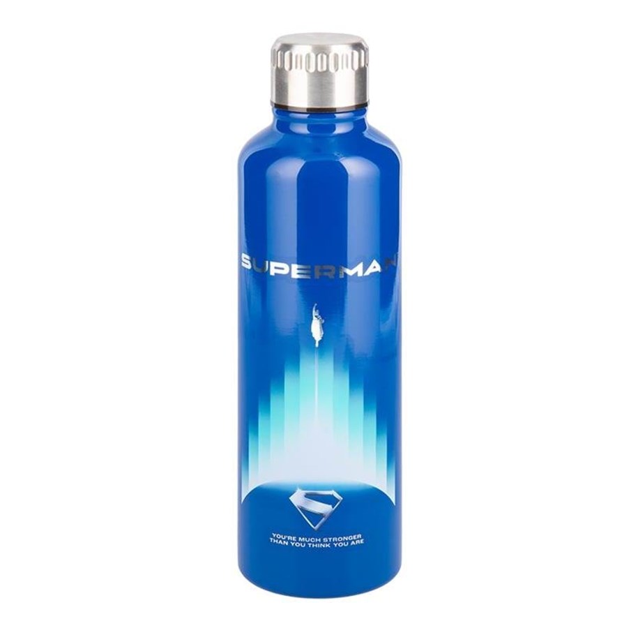 Merchandise - Paladone - Superman Theatrical Metal Water Bottle - Wasserflasche - PP14871SMT