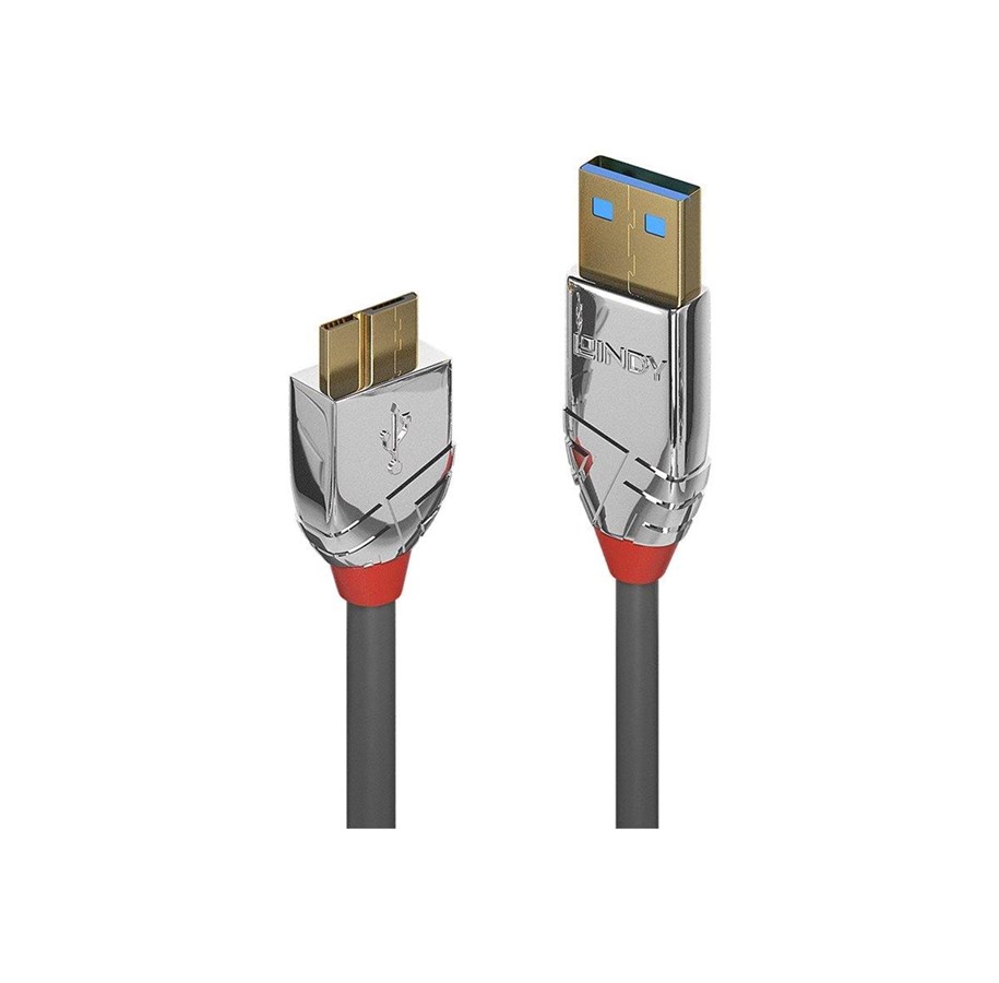 USB Kabel - Lindy CROMO - USB cable - USB Type A to Micro-USB Type B - 3 m - 36659