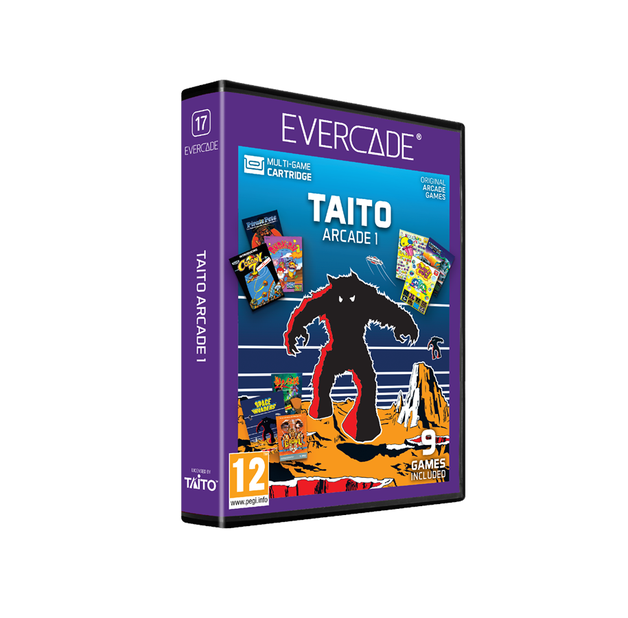 Spiele - Taito Arcade 1 - Evercade - Retro - PEGI 12 - 5060990241383