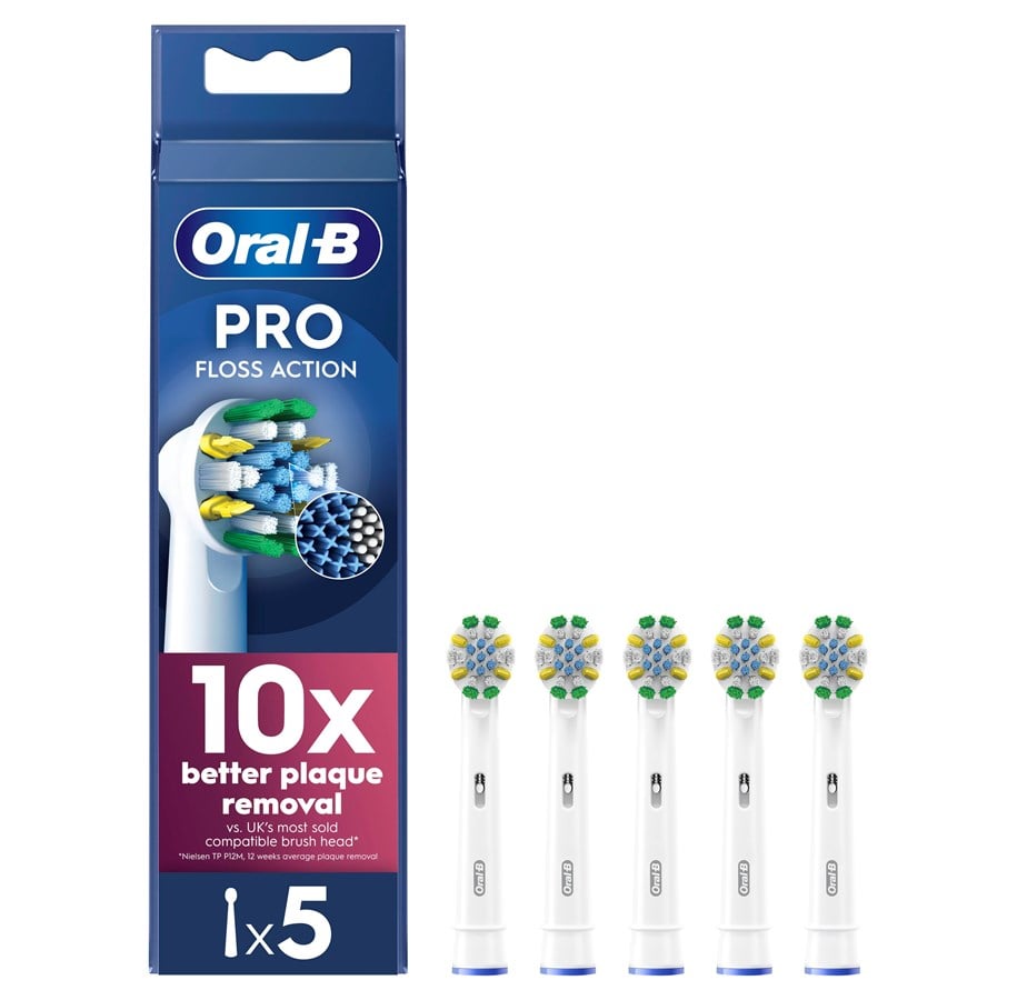 Elektrische Zahnbürsten - Oral-B Bürstenköpfe Floss Action - 5 pcs - 8006540893722