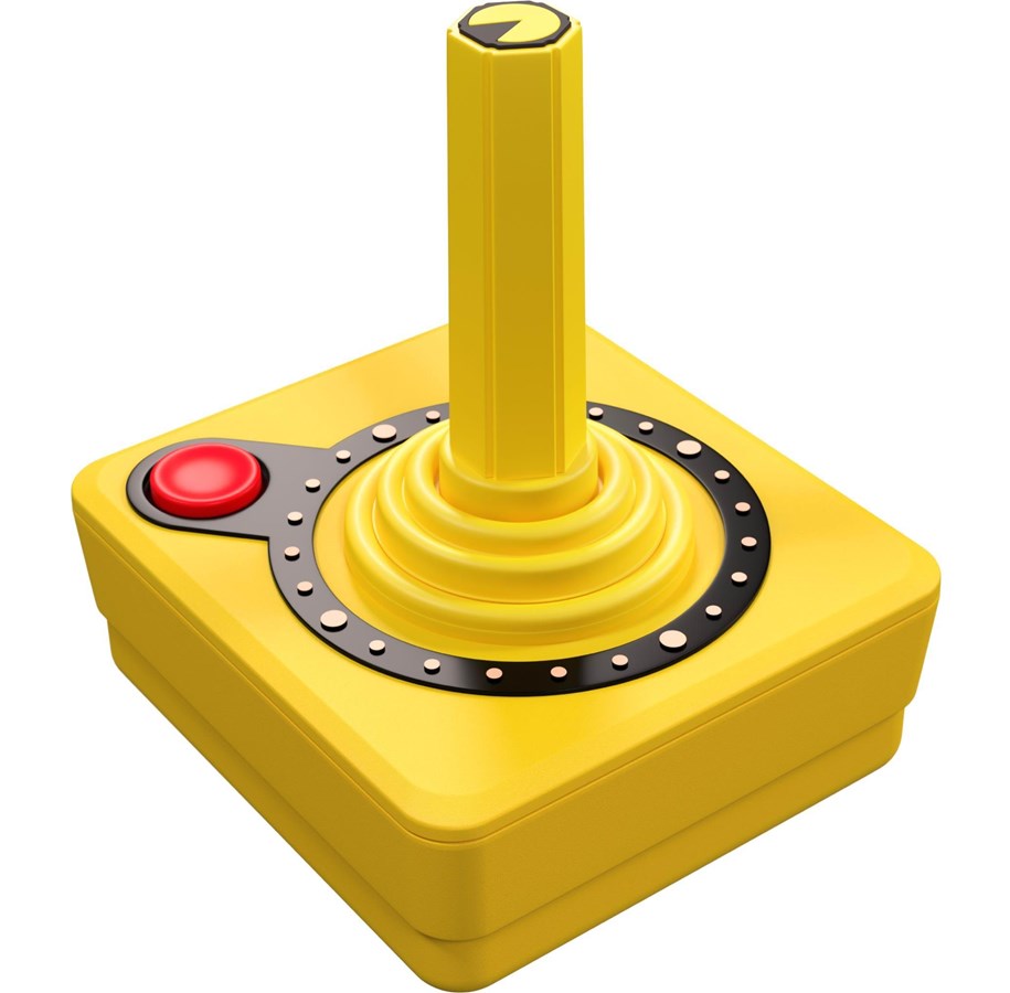 Gaming Zubehör - Atari Pac-Man CX-40+ (Yellow) - Wireless Joystick - 4020628553777