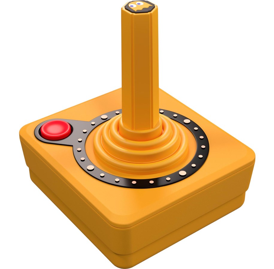 Gaming Zubehör - Atari Pac-Man CX-40+ (Orange) - Wireless Joystick - 4020628553739