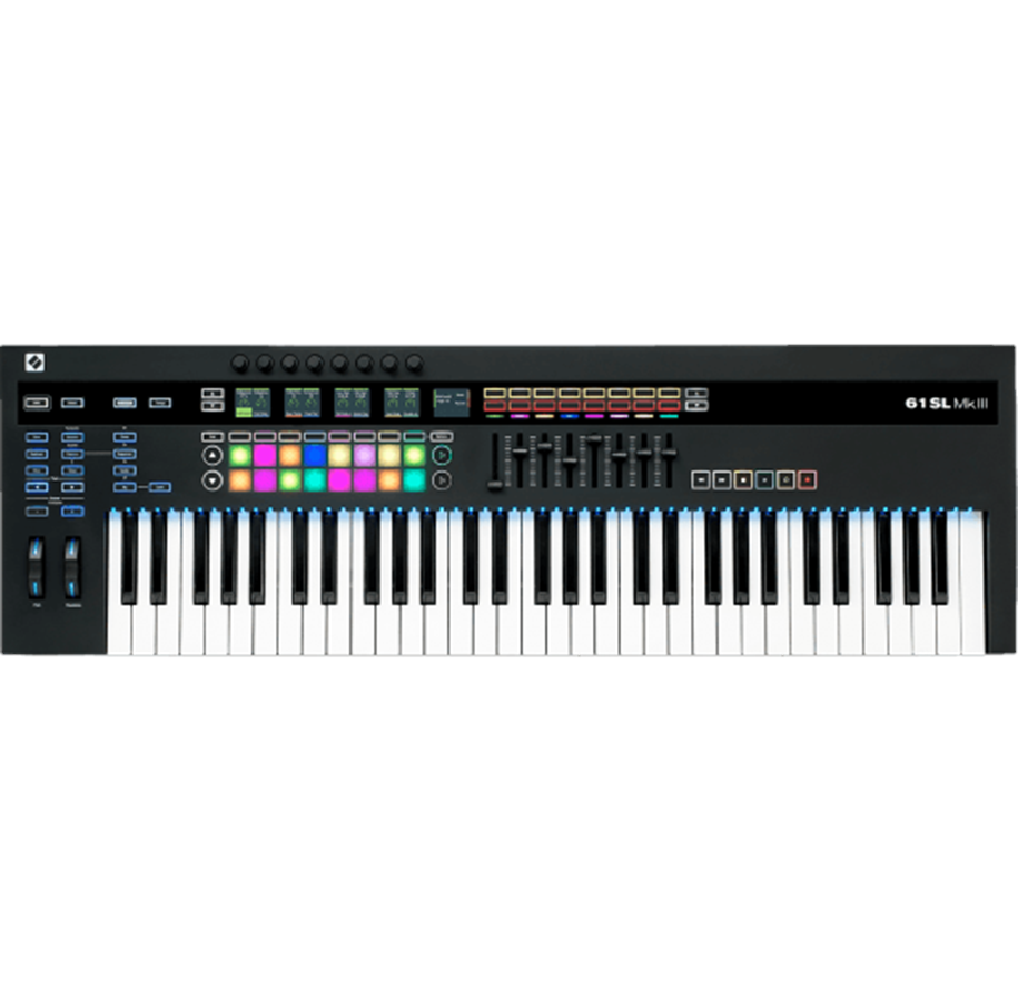 Musikinstrumente & DJ-Ausstattung - Novation 61SLMK3 - 61-key MIDI and CV-equipped keyboard controller with 8-track sequencer - RNO 61SLMK3