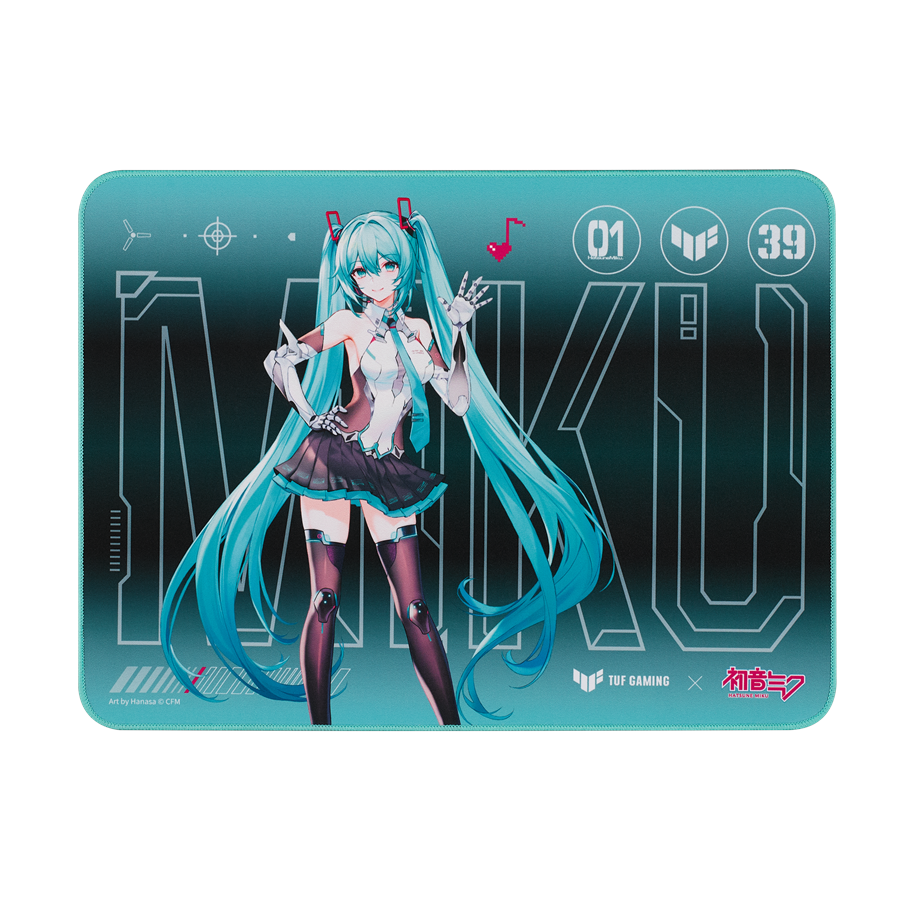 Mauspads & Zubehör - ASUS TUF Gaming P1 - Hatsune Miku Edition - 90MP04C0-BPUA00