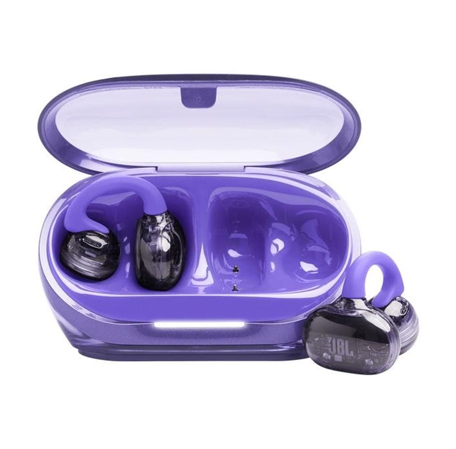 Kopfhörer/Headsets - JBL Soundgear Clips Purple - JBLSNDGEARCLPUR