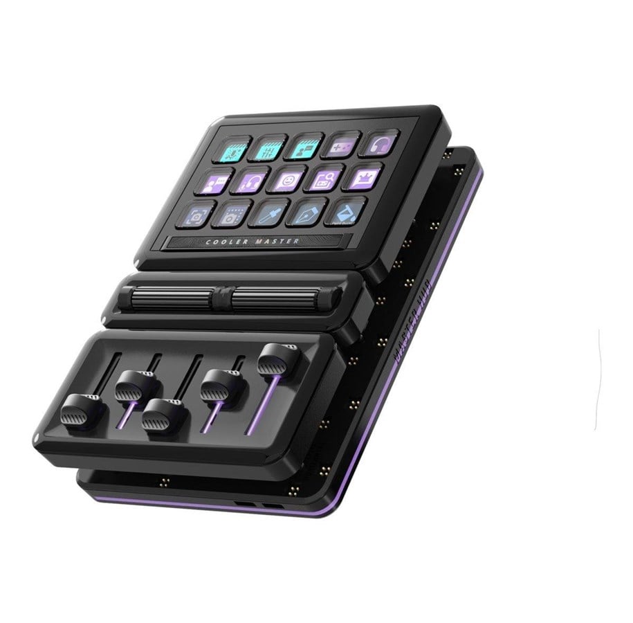 Tastaturen - Cooler Master MasterHub Creator Kit - Tastatur - Schwarz - MHSK13AA00