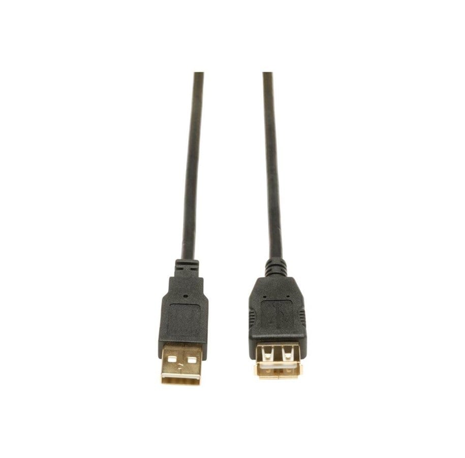 USB Kabel - Tripp Lite Eaton  Series 3ft USB 2.0 Hi-Speed Extension Cable Shielded A Male / Female 3' - U024-003