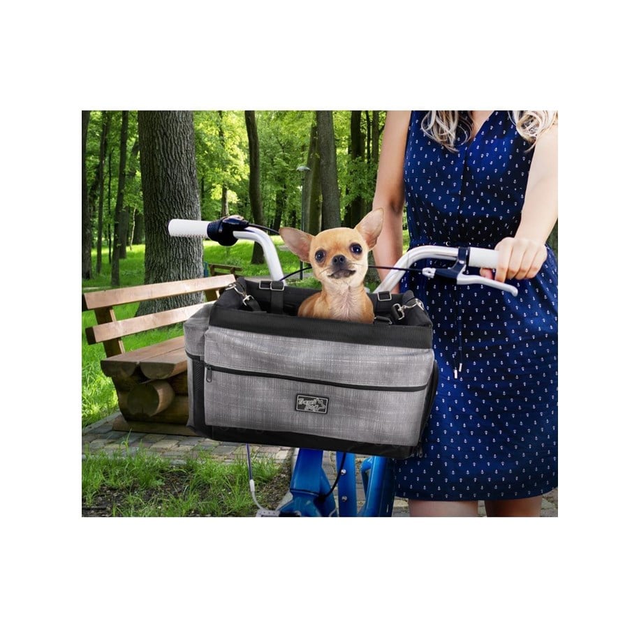 Hunde - AFP - Travel Dog Bicycle Basket Luxury - 8126
