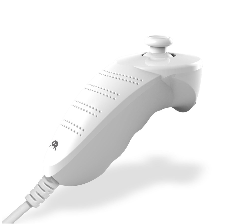Gaming Zubehör - Freaks And Geeks Nunchuk Controller - White (Wii/Wii U) - Wired Controller - Nintendo Wii U - 200041G