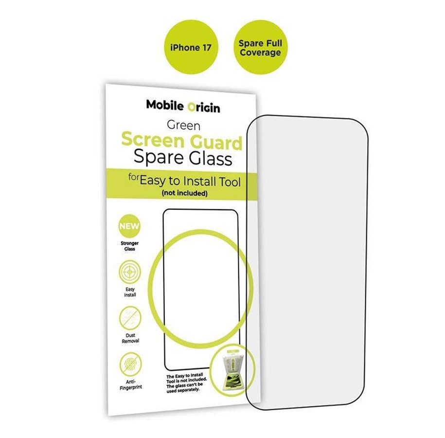 Handys - Schutzfolie - Mobile Origin Screen Guard Spare Glass Full Coverage - iPhone 17 - SGA-SP-F-i17