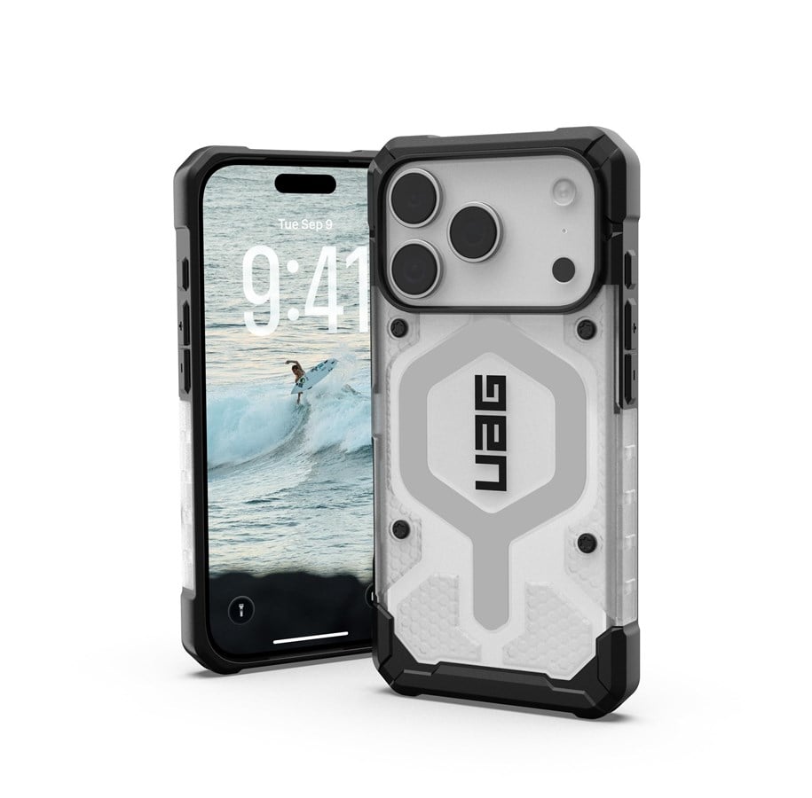 Handys - Cover & Cases - UAG Pathfinder Clear Magsafe - Ice/Silver - iPhone 17 Pro - 114551114333