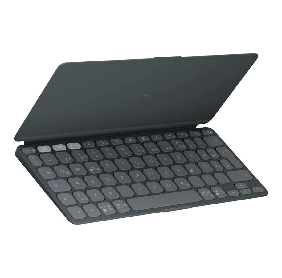 Tastaturen - Logitech Keys-To-Go 2 - Tastatur - Schweiz - Schwarz - 920-012970