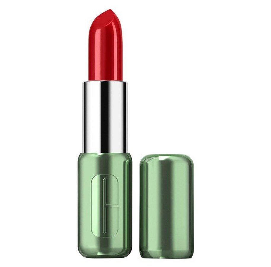 Make-Up - Clinique Pop Longwear Lipstick Shine 3.9 g.– 03 Cherry Pop - 192333148013