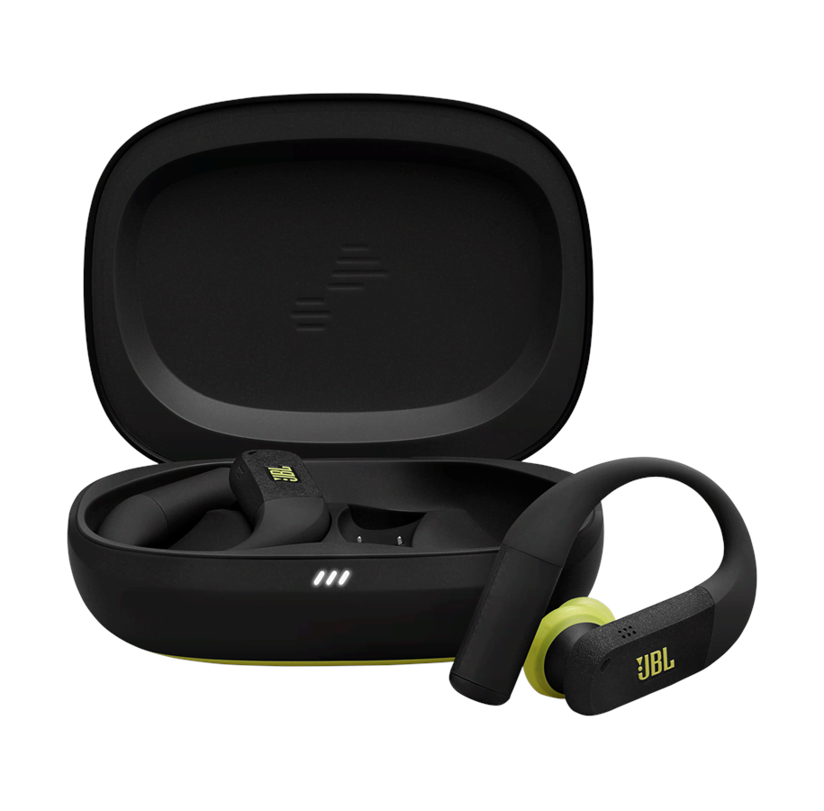 Kopfhörer/Headsets - JBL Endurance PEAK 4 True Wireless Sport Earbuds Black and Lime - JBLENDUPEAK4BLKL