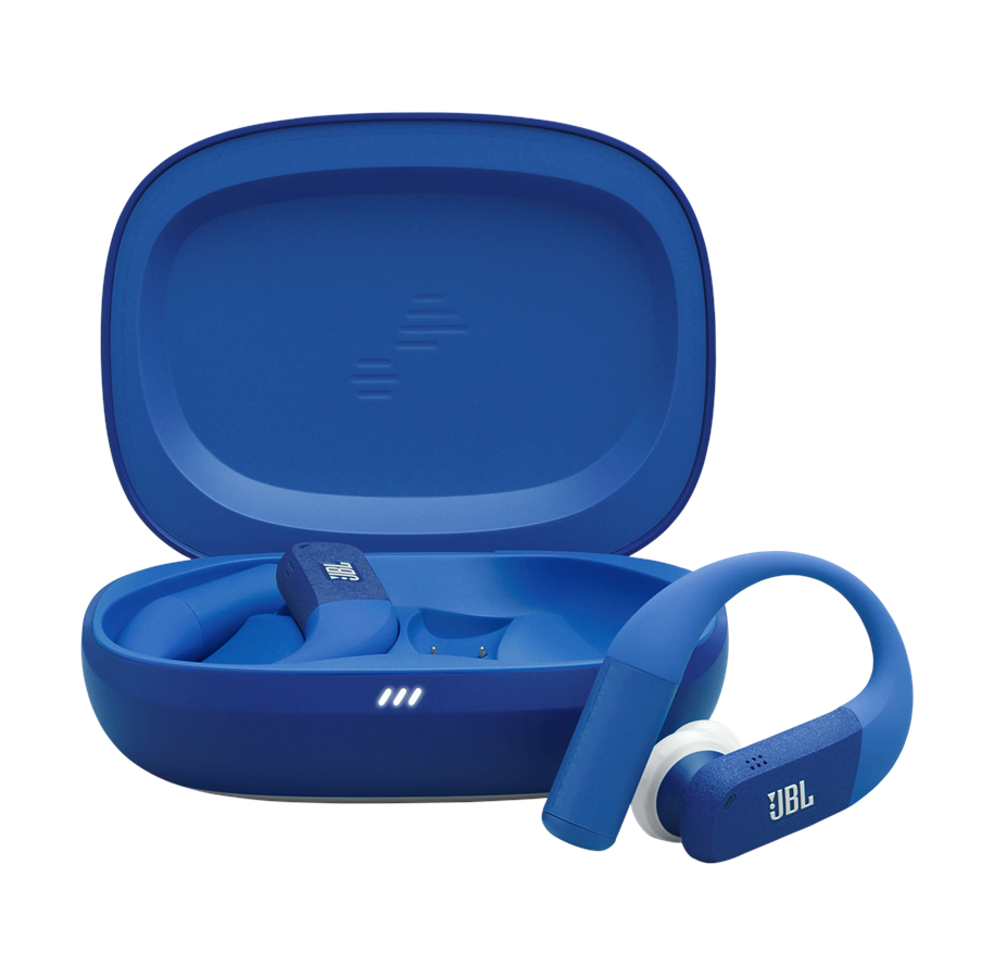 Kopfhörer/Headsets - JBL Endurance PEAK 4 True Wireless Sport Earbuds Blue - JBLENDUPEAK4BLU