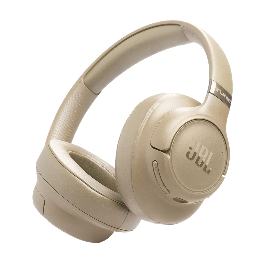 Kopfhörer/Headsets - JBL Tune 780NC Wireless Over-ear Noise Cancelling Headphones Beige - JBLT780NCBEG
