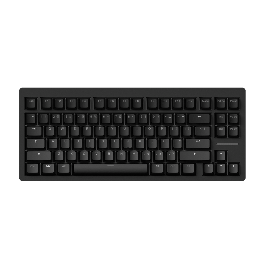 Tastaturen - Wooting 80HE - US-ANSI - Linear60 - Zinc Alloy - Gaming Tastatur (TKL) - 80% - US International - Schwarz - WK5-US2-L60-ZBK1