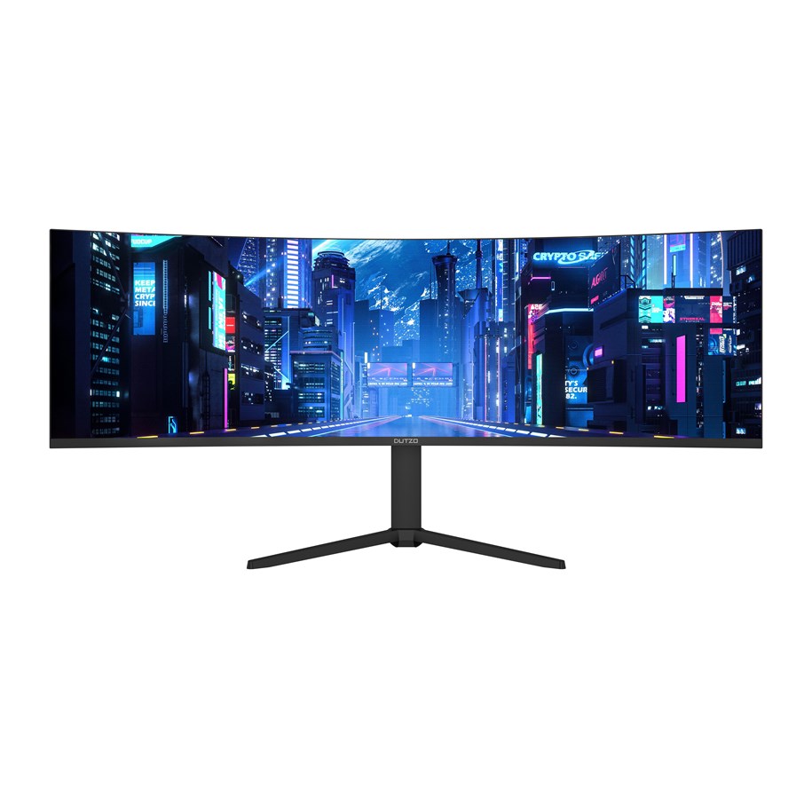 Monitor - 49" DUTZO G49-VP165QC-B (DOT) - 5120x1440 (DQHD) - 165Hz - VA - 65W USB-C - Curved - G49-VP165QC-B