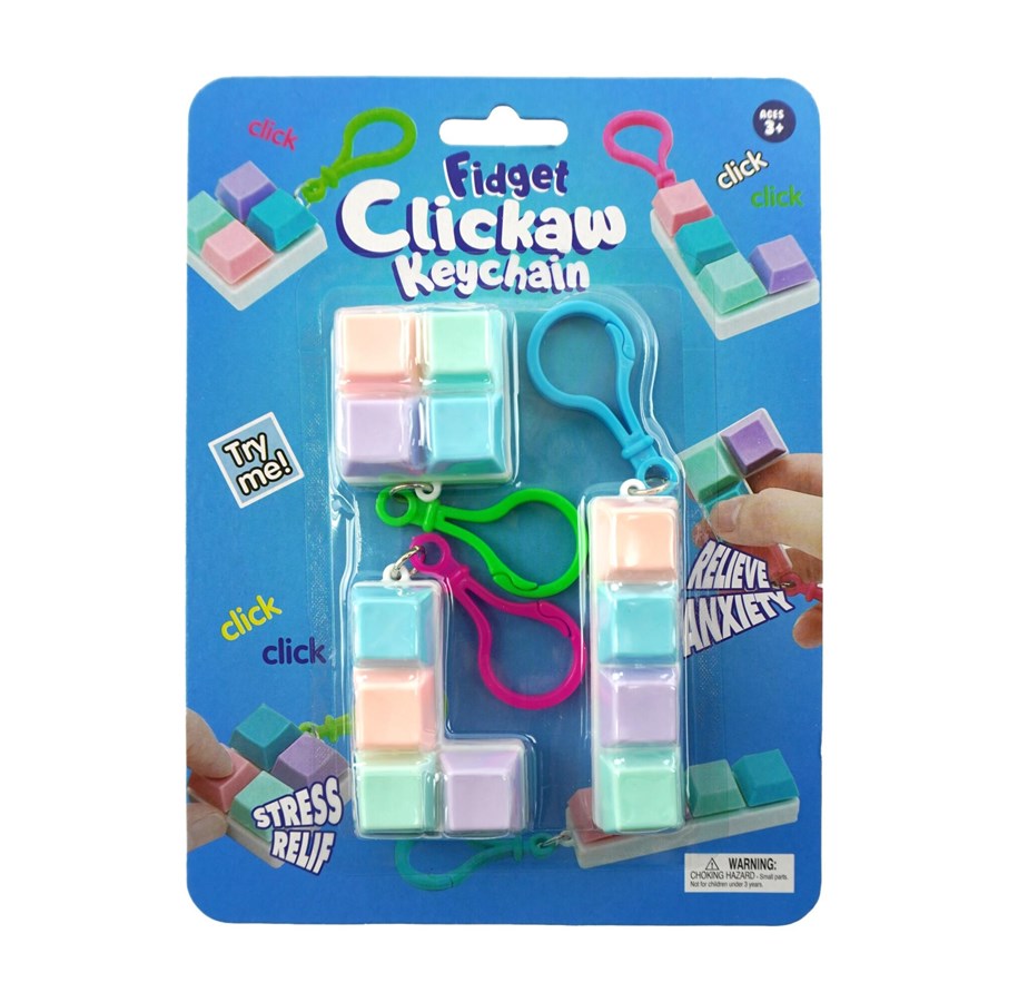 Kleine Mitbringsel für Kinder - Pocket Money Fidget Keyboard Clicker 3pcs - 500071