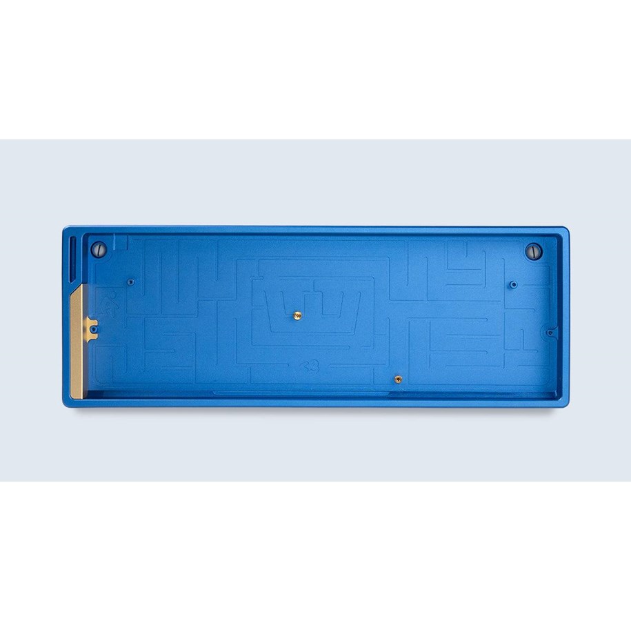 Tastaturen - Wooting Alumaze60 - Ocean Blue - Tastaturhülle - 60% - Blau - AC1-AL60-CSE-BL01