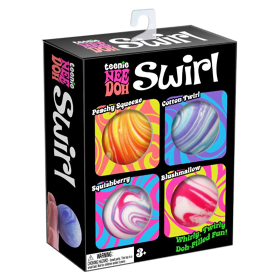 Kleine Mitbringsel für Kinder - NeeDoh Teenie Swirl 4 -Pack - 200110