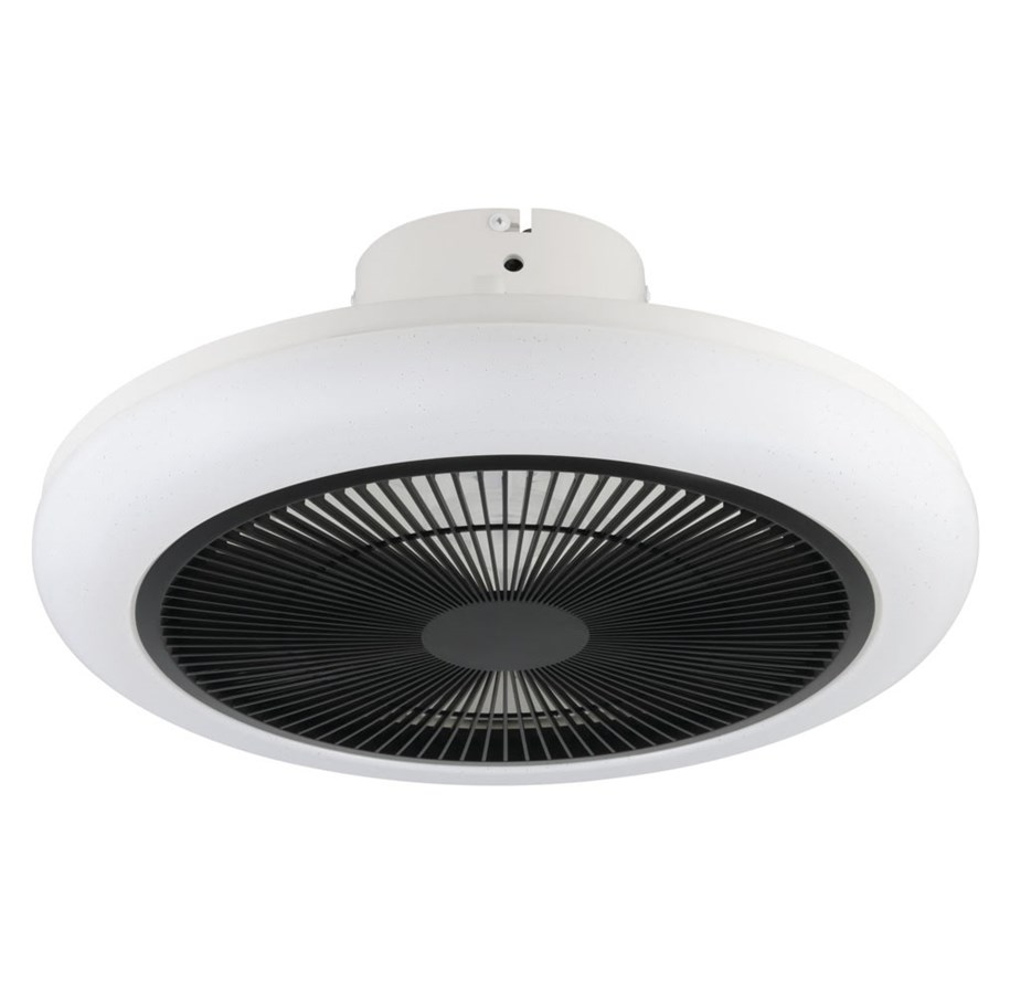 Lampen - EGLO KOSTRENA FAN TW AC WEISS/SCHWARZ - 35139