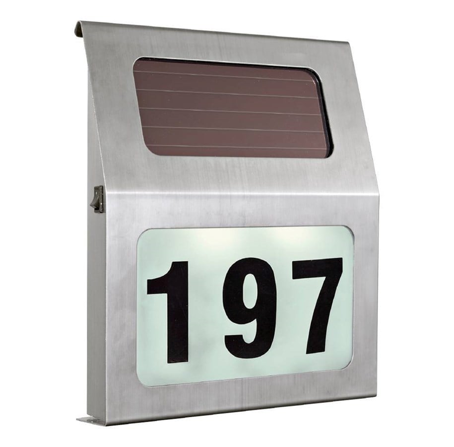 Lampen - EGLO SOLARZELLE HAUSNUMMER RS - 90497
